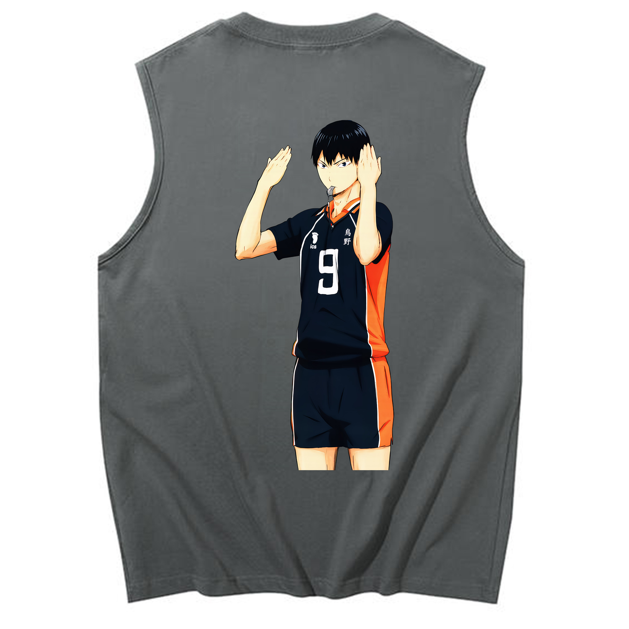 （画像用） ハイキュー!! Haikyu!! コットン100％タンクトップ（背面プリント）